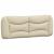 Pernă pentru tăblie de pat, crem, 120 cm, material textil GartenMobel Dekor