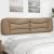 Pernă pentru tăblie pat, cappuccino, 200 cm, piele artificială GartenMobel Dekor