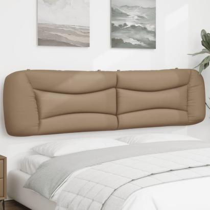 Pernă pentru tăblie pat, cappuccino, 200 cm, piele artificială GartenMobel Dekor