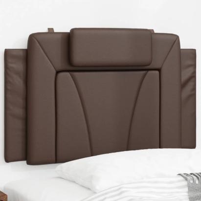 Pernă pentru tăblie pat, maro, 80 cm, piele artificială GartenMobel Dekor