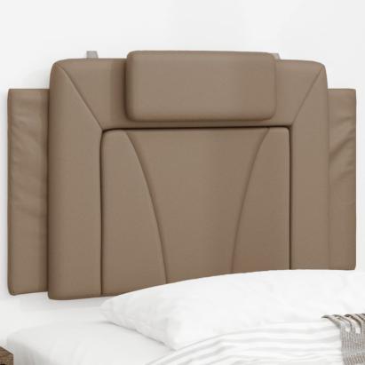 Pernă pentru tăblie pat, cappuccino, 80 cm, piele artificială GartenMobel Dekor