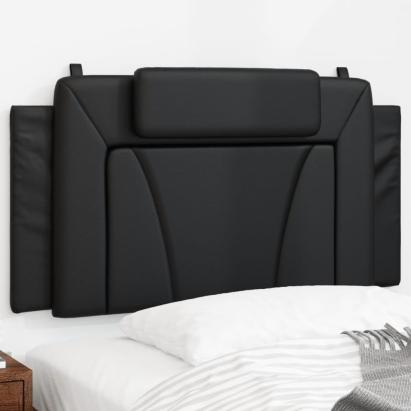 Pernă pentru tăblie pat, negru, 100 cm, piele artificială GartenMobel Dekor