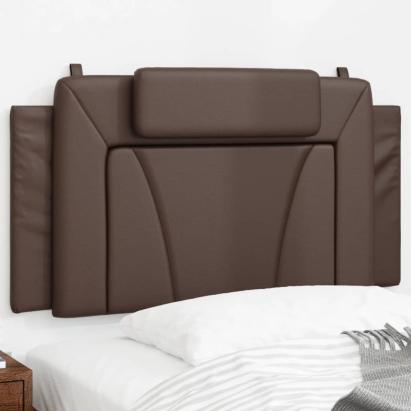 Pernă pentru tăblie pat, maro, 100 cm, piele artificială GartenMobel Dekor