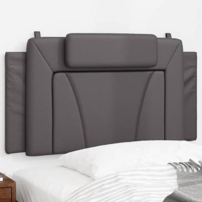 Pernă pentru tăblie, gri, 100 cm, piele artificială GartenMobel Dekor
