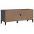 Bancă pantofi „VIKEN” gri antracit 106x35x45 cm lemn masiv pin GartenMobel Dekor