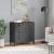 Dulap „VIKEN”, gri antracit, 80x40x80 cm, lemn masiv de pin GartenMobel Dekor