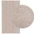 Covor pufos "PAMPLONA" cu fire înalte, bej modern, 60x110 cm GartenMobel Dekor