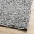 Covor pufos "PAMPLONA" cu fire înalte, gri modern, 80x150 cm GartenMobel Dekor