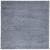 Covor pufos cu fire înalte, albastru modern, 160x160 cm GartenMobel Dekor