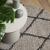 Covor pufos cu fire înalte, bej și antracit modern, Ø 280 cm GartenMobel Dekor