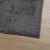 Covor "IZA" aspect scandinav cu fire scurte, antracit,80x150 cm GartenMobel Dekor