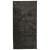 Covor ISTAN, cu fire înalte, aspect lucios, antracit, 100x200cm GartenMobel Dekor