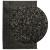 Covor ISTAN, cu fire înalte, aspect lucios, antracit, 240x340cm GartenMobel Dekor