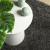 Covor ISTAN, cu fire înalte, aspect lucios, antracit, Ø 80 cm GartenMobel Dekor