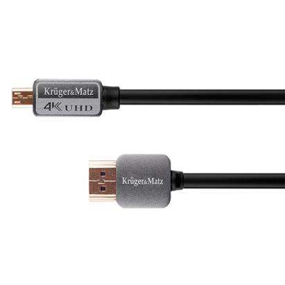 CABLU  HDMI A-HDMI D 1.8M KRUGER&MATZ EuroGoods Quality