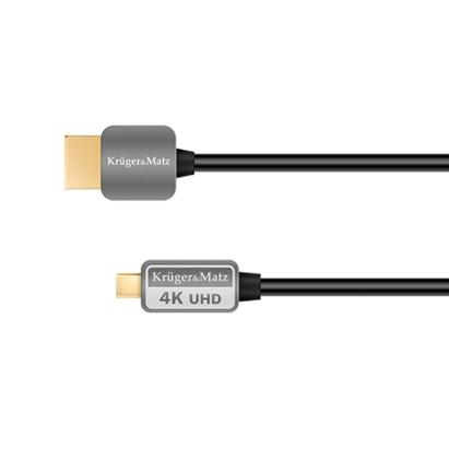 CABLU  HDMI A-HDMI D 3.0M KRUGER&MATZ EuroGoods Quality