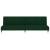 Canapea extensibilă cu 2 locuri, verde închis, catifea GartenMobel Dekor