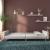 Canapea extensibilă cu 2 locuri, 2 perne, gri deschis, textil GartenMobel Dekor