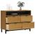 Dulap cu sertar „FLAM” 110x40x80 cm, lemn masiv de pin GartenMobel Dekor
