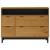 Dulap cu sertar „FLAM” 110x40x80 cm, lemn masiv de pin GartenMobel Dekor