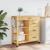 Cărucior de bucătărie „MONZA”, 84x40x90 cm, lemn masiv de pin GartenMobel Dekor