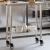 Masă de lucru bucătărie cu roți, 82,5x30x85 cm, oțel inoxidabil GartenMobel Dekor