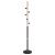 Cuier de haine, negru, 177 cm, fier vopsit electrostatic GartenMobel Dekor