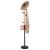 Cuier de haine, negru, 177 cm, fier vopsit electrostatic GartenMobel Dekor