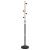 Cuier de haine, negru, 177 cm, fier vopsit electrostatic GartenMobel Dekor