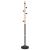 Cuier de haine, negru, 177 cm, fier vopsit electrostatic GartenMobel Dekor