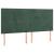 Pat box spring cu saltea, verde închis, 200x200 cm, catifea GartenMobel Dekor