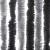 Perdele pentru insecte, gri și negru, 56x185 cm, chenille GartenMobel Dekor