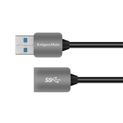 CABLU USB PRELUNGITOR 1M BLISTER KRUGER&MATZ EuroGoods Quality