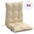 Perne scaun cu spătar mic, 6 buc., bej, textil oxford GartenMobel Dekor