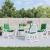Perne scaun cu spătar mic, 4 buc., verde, textil oxford GartenMobel Dekor