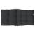 Perne scaun cu spătar mic, 2 buc., negru, textil oxford GartenMobel Dekor
