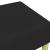 Taburet, negru, 77x55x31 cm, material textil GartenMobel Dekor