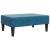 Taburet, albastru, 77x55x31 cm, catifea GartenMobel Dekor