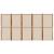 Paravan de cameră cu 5 panouri, taupe, 350x180 cm GartenMobel Dekor