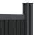 Set panouri pentru gard, gri, 173x186 cm, WPC GartenMobel Dekor