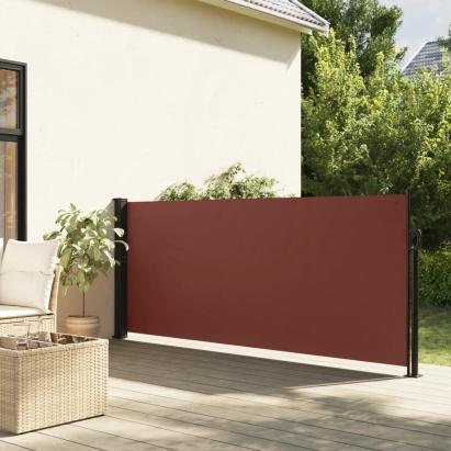 Copertina laterală retractabilă, maro, 120x500 cm GartenMobel Dekor