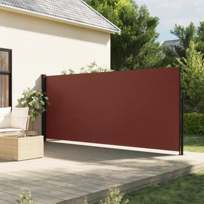 Copertina laterală retractabilă, maro, 180x500 cm GartenMobel Dekor