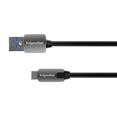 CABLU USB 3.0 TATA - USB TATA TIP C 0.5M K&M EuroGoods Quality