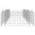 Strat înălțat cu gabion arcuit, 400x100x50 cm, fier galvanizat GartenMobel Dekor