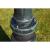 Felinar Brighton cu 3 brațe 230 cm Verde închis/Negru GartenMobel Dekor