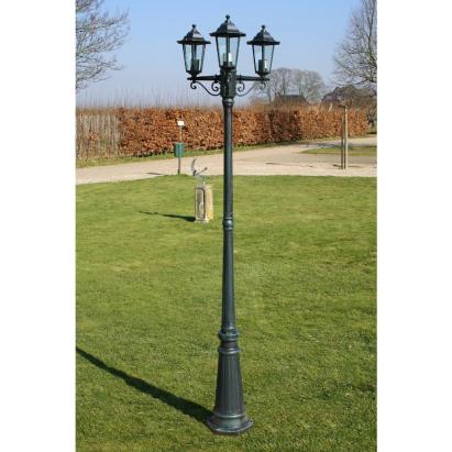 Felinar de grădină Preston  215 cm Verde închis GartenMobel Dekor