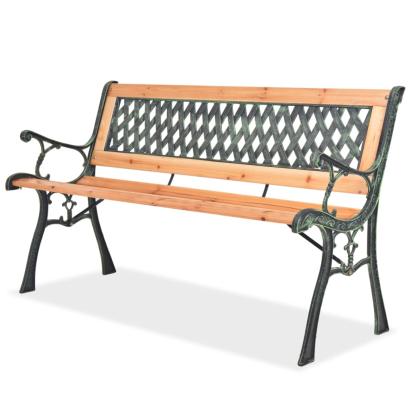Bancă de grădină, 122 cm, lemn GartenMobel Dekor