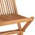 Set mobilier de exterior pliabil, 5 piese, lemn masiv de tec GartenMobel Dekor