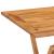 Set mobilier de exterior pliabil, 5 piese, lemn masiv de tec GartenMobel Dekor