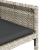 Set mobilier grădină cu perne, 9 piese, gri deschis, poliratan GartenMobel Dekor
